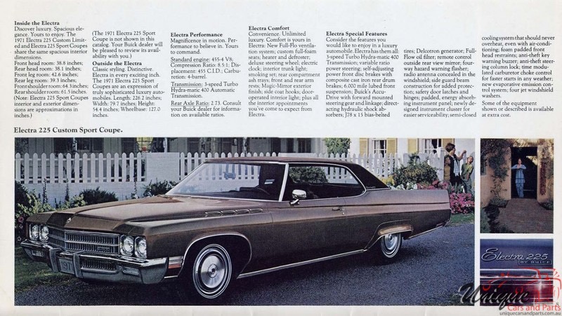 1971 Buick All Models Car Brochure Page 22